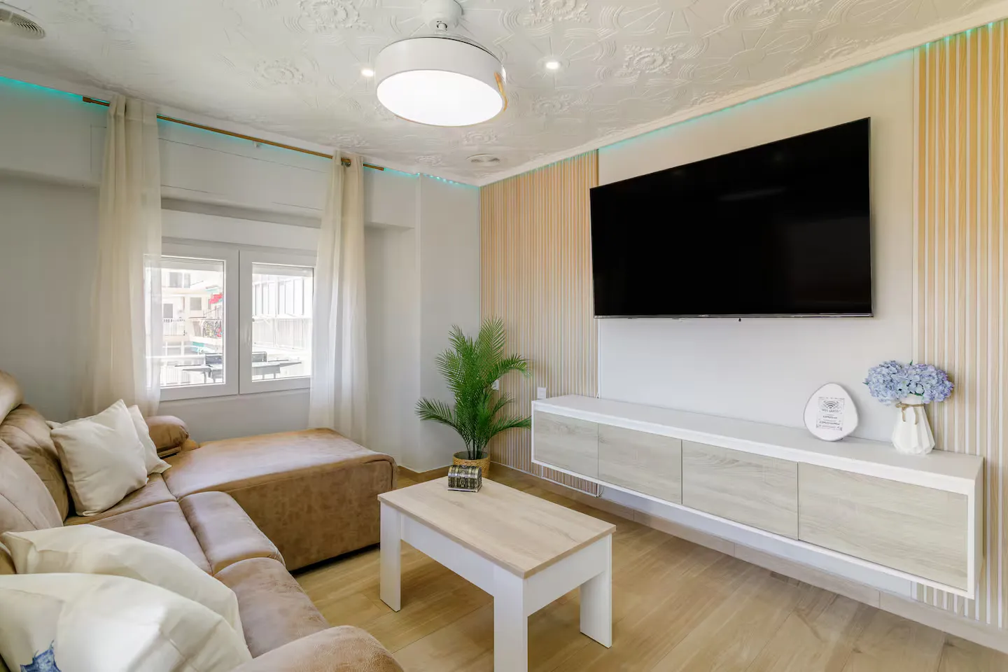 Zona de estar del apartamento